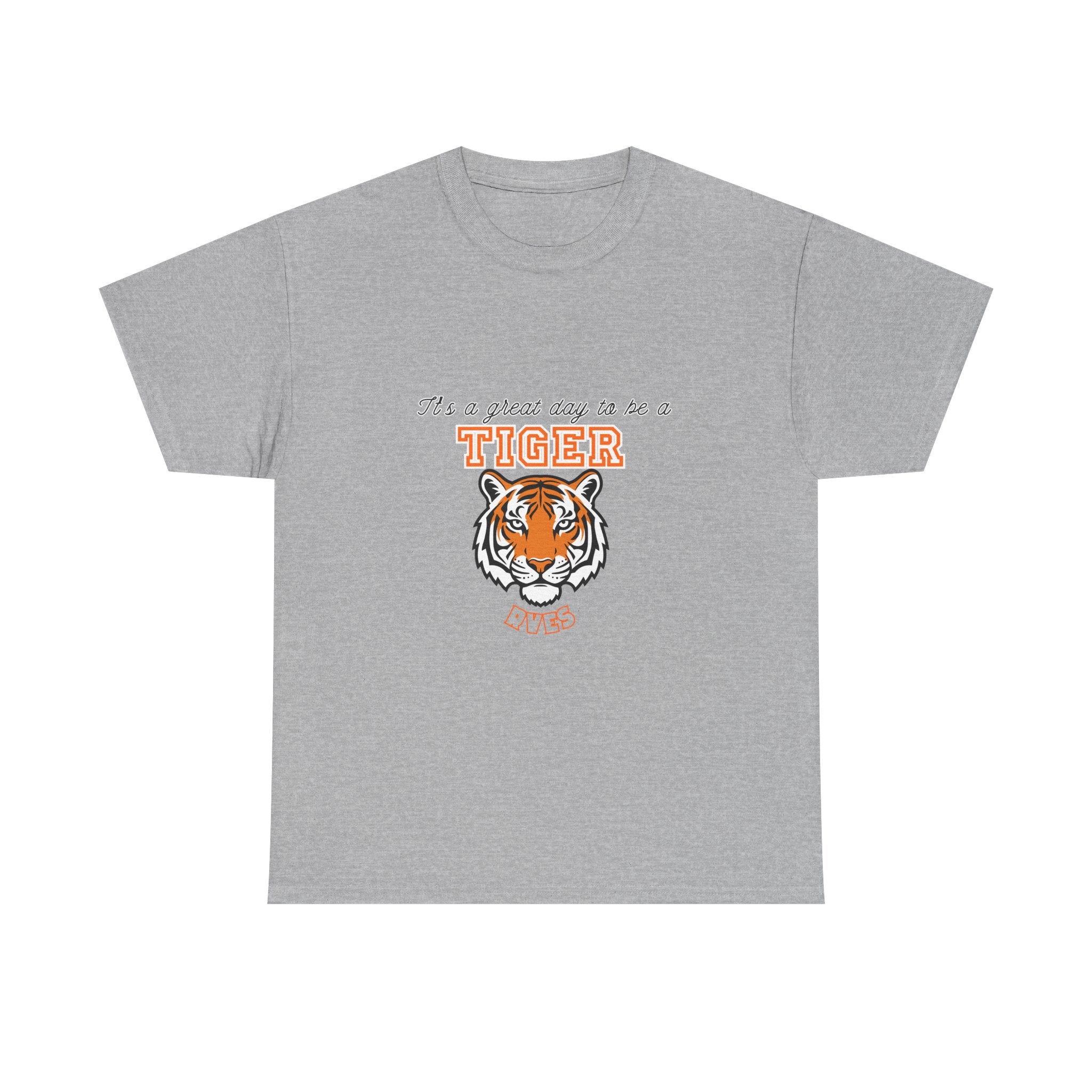 It's a Great Day to Be a Tiger T-Shirt — Vintage Tiger Head Graphic Tee
