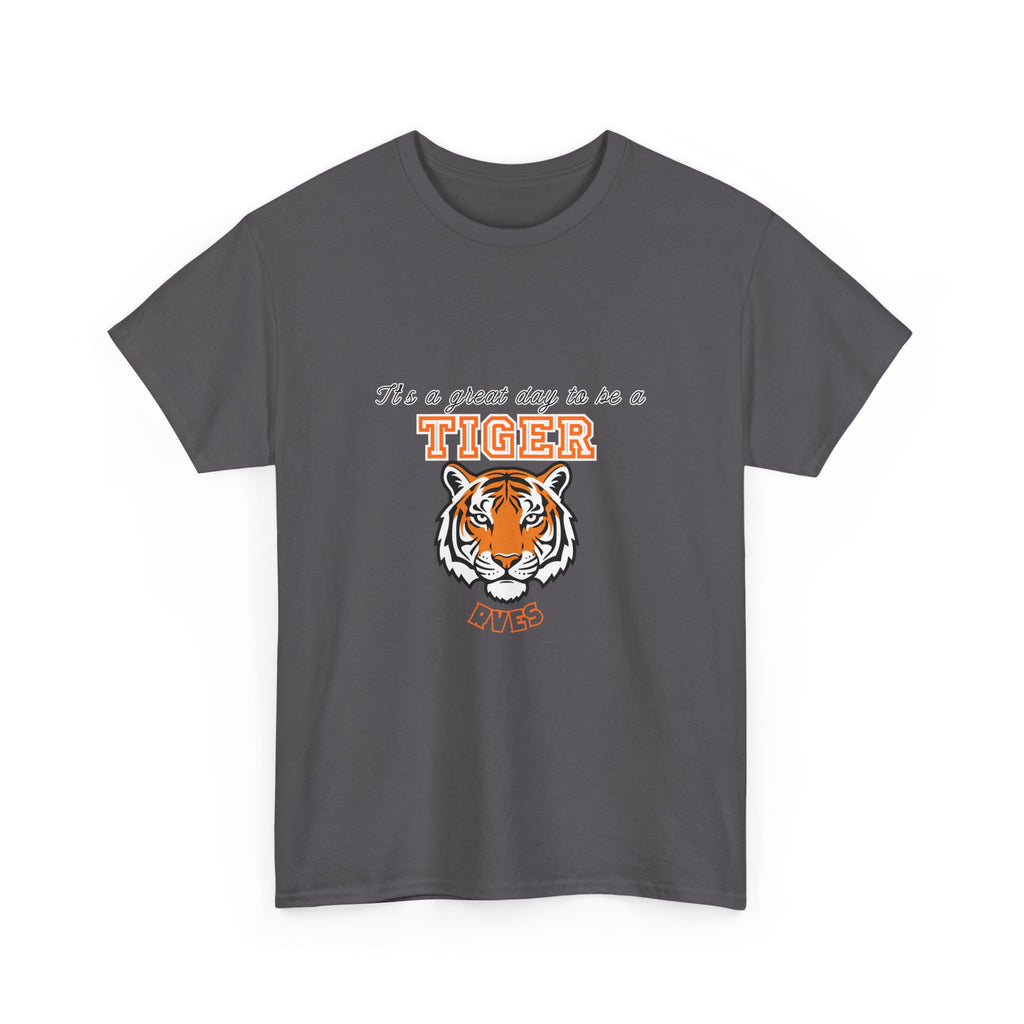 It's a Great Day to Be a Tiger T-Shirt — Vintage Tiger Head Graphic Tee