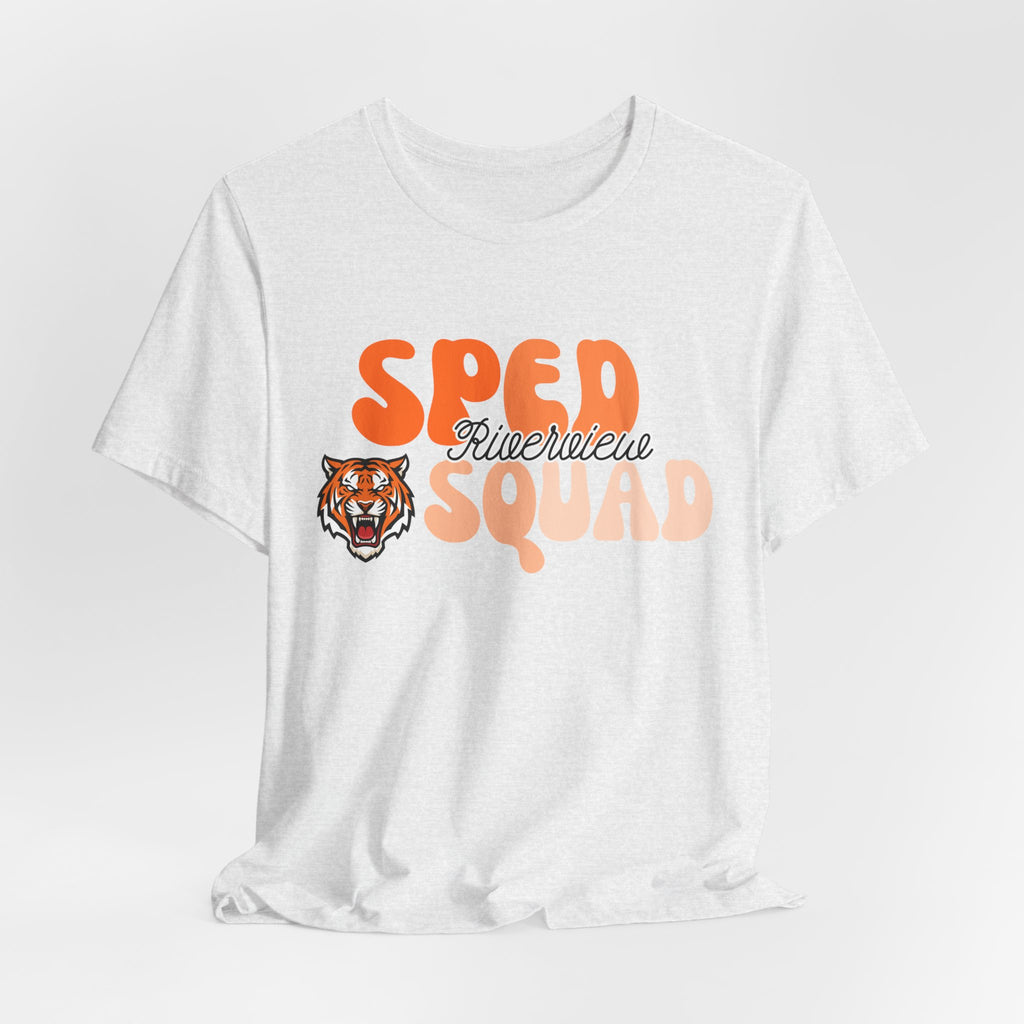 SPED Squad Tee — Riverview Special Education Support Shirt with Tiger Logo