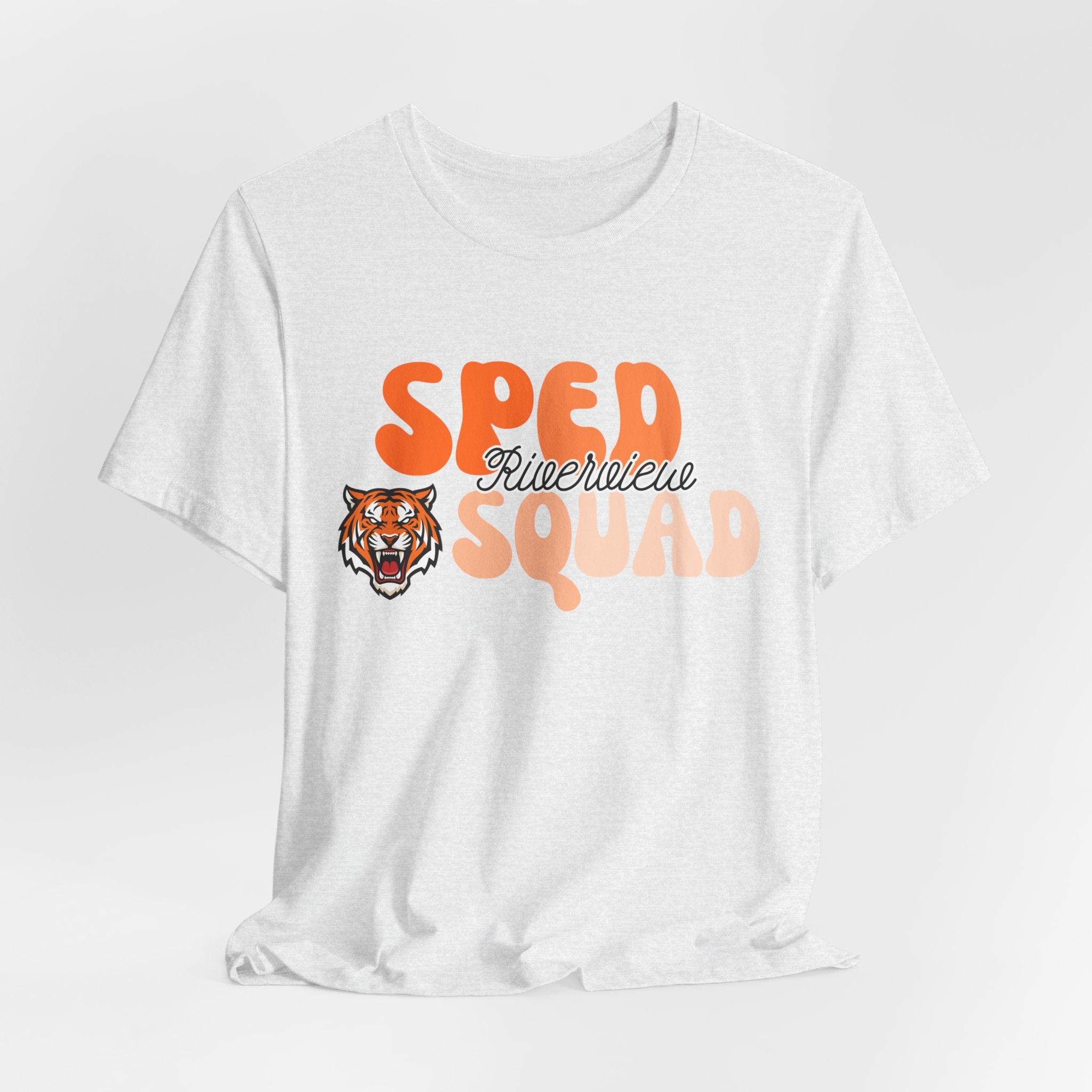SPED Squad Tee — Riverview Special Education Support Shirt with Tiger Logo