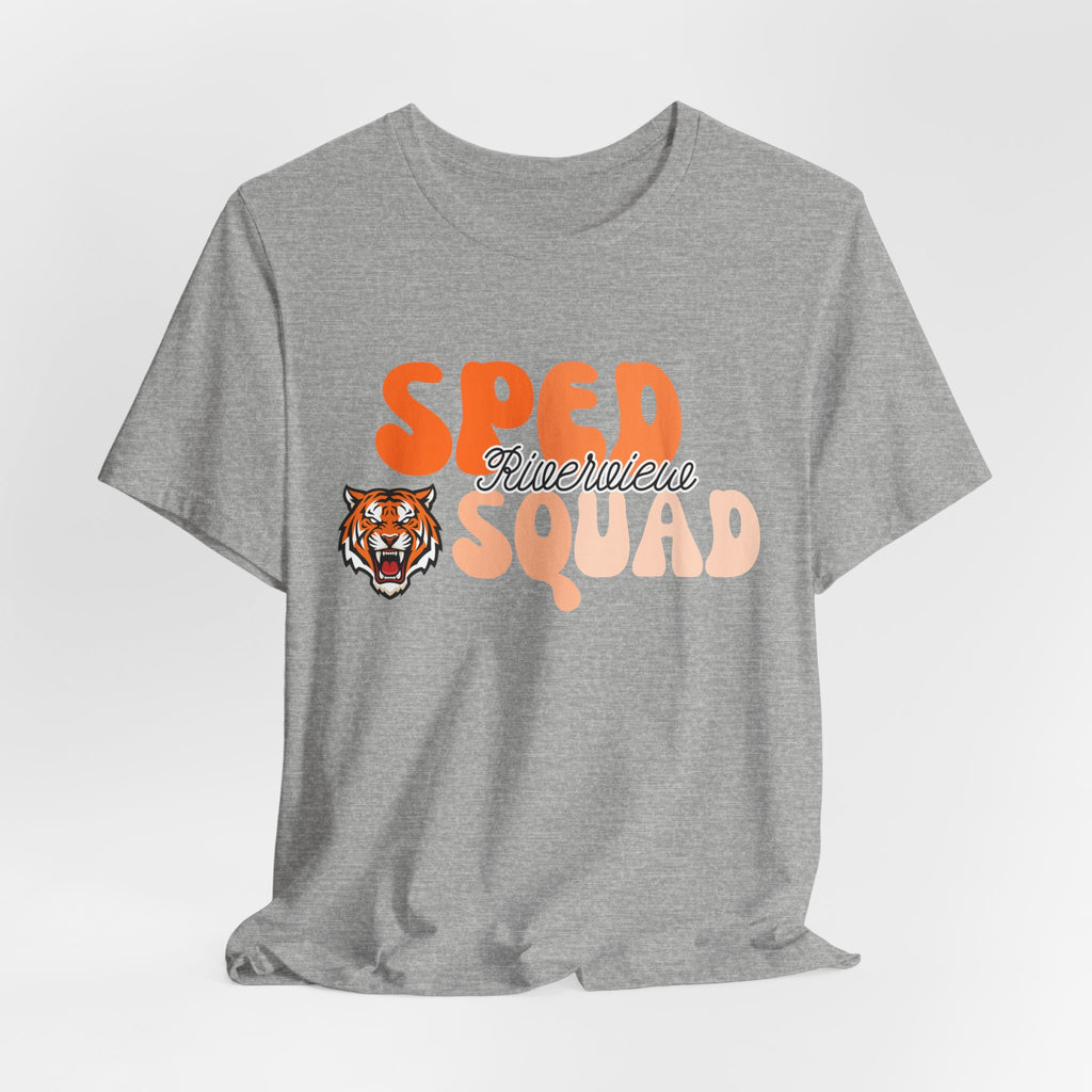 SPED Squad Tee — Riverview Special Education Support Shirt with Tiger Logo