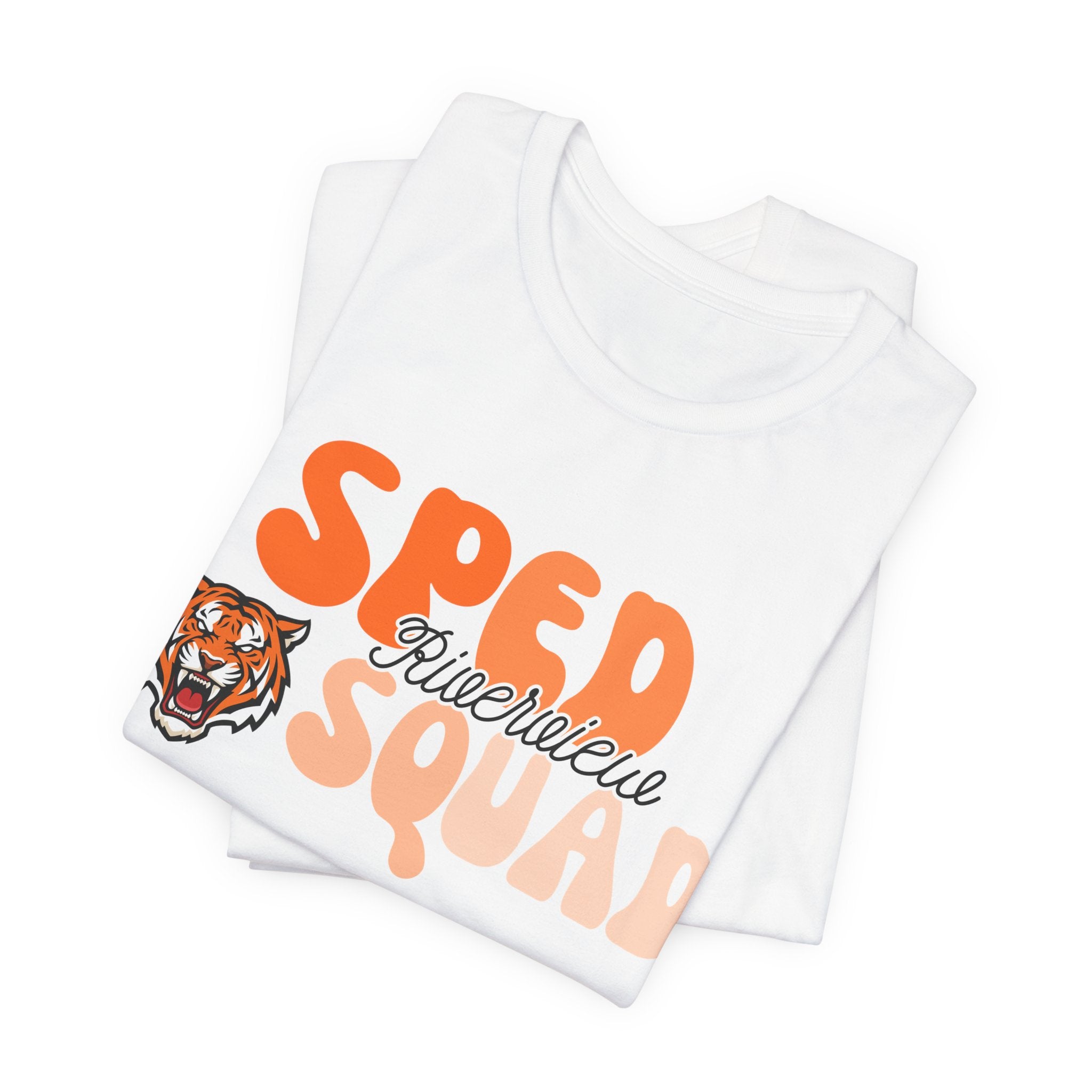 SPED Squad Tee — Riverview Special Education Support Shirt with Tiger Logo