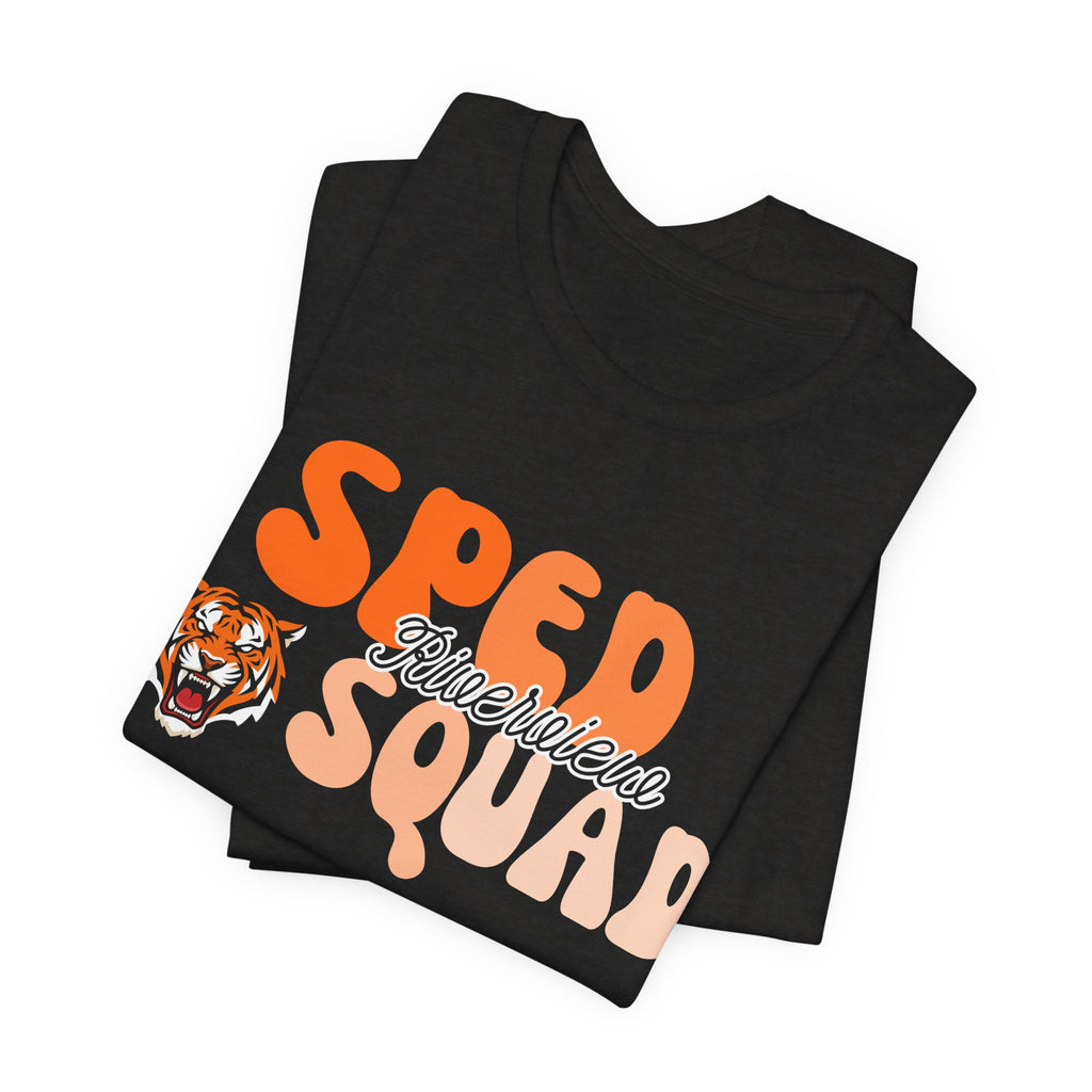 SPED Squad Tee — Riverview Special Education Support Shirt with Tiger Logo