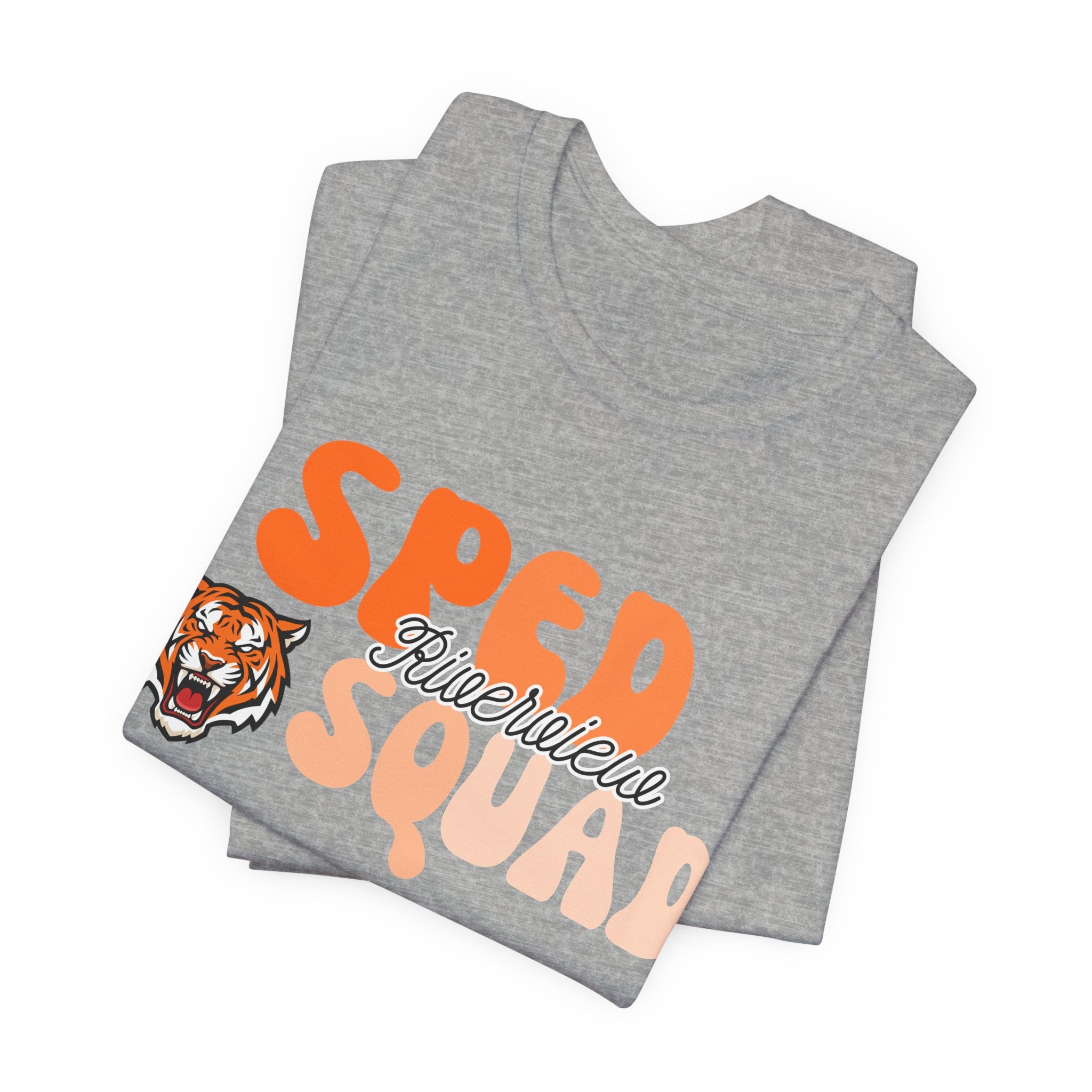SPED Squad Tee — Riverview Special Education Support Shirt with Tiger Logo