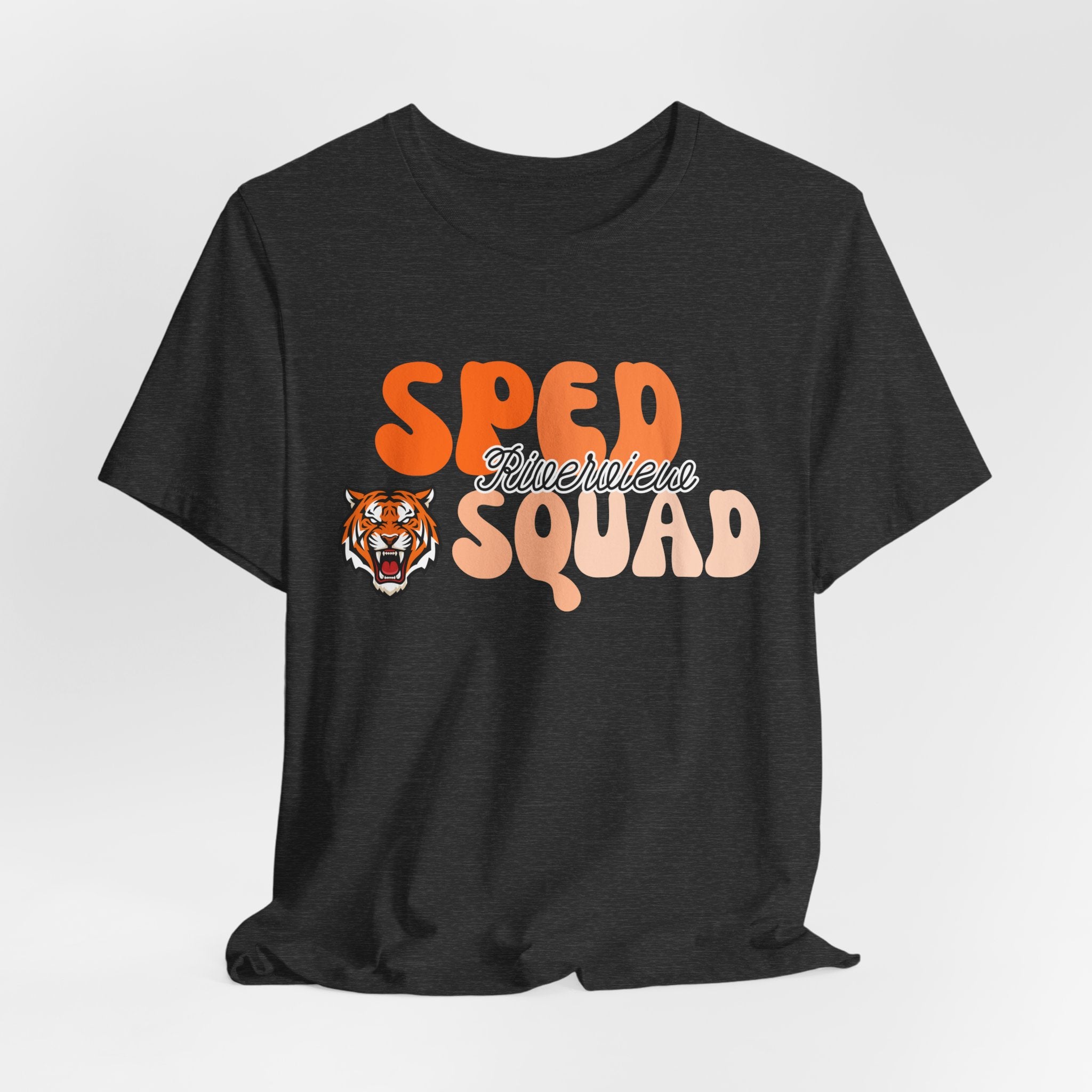 SPED Squad Tee — Riverview Special Education Support Shirt with Tiger Logo