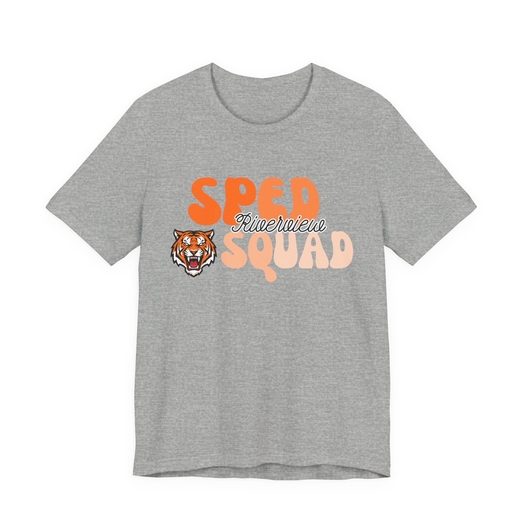 SPED Squad Tee — Riverview Special Education Support Shirt with Tiger Logo
