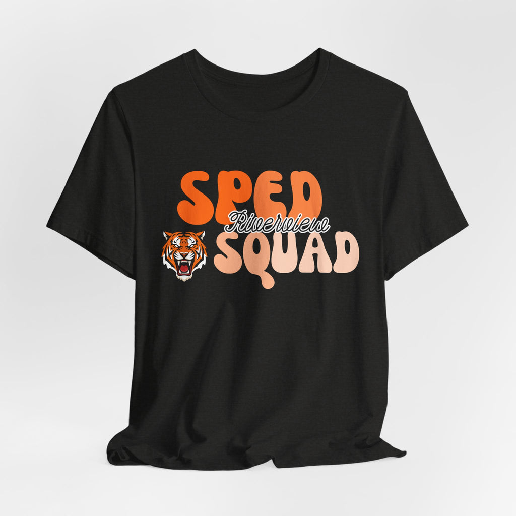 SPED Squad Tee — Riverview Special Education Support Shirt with Tiger Logo