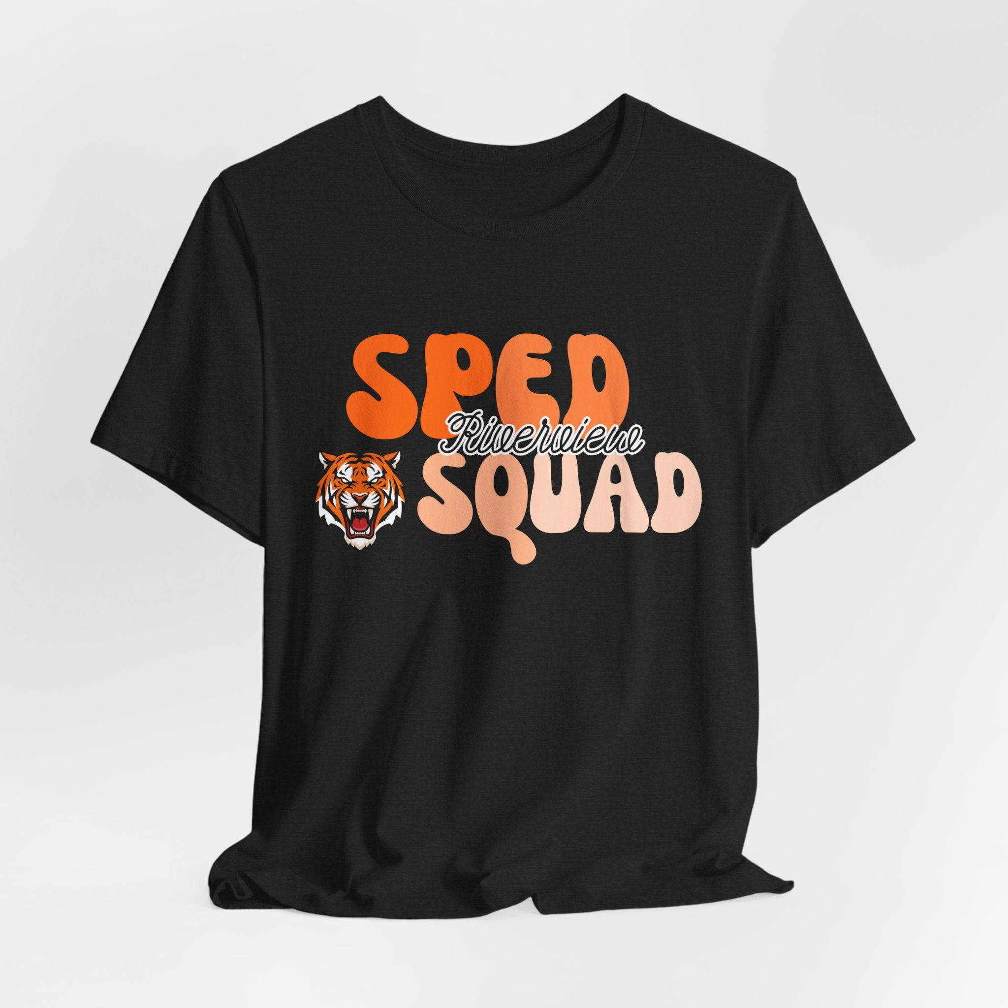 SPED Squad Tee — Riverview Special Education Support Shirt with Tiger Logo