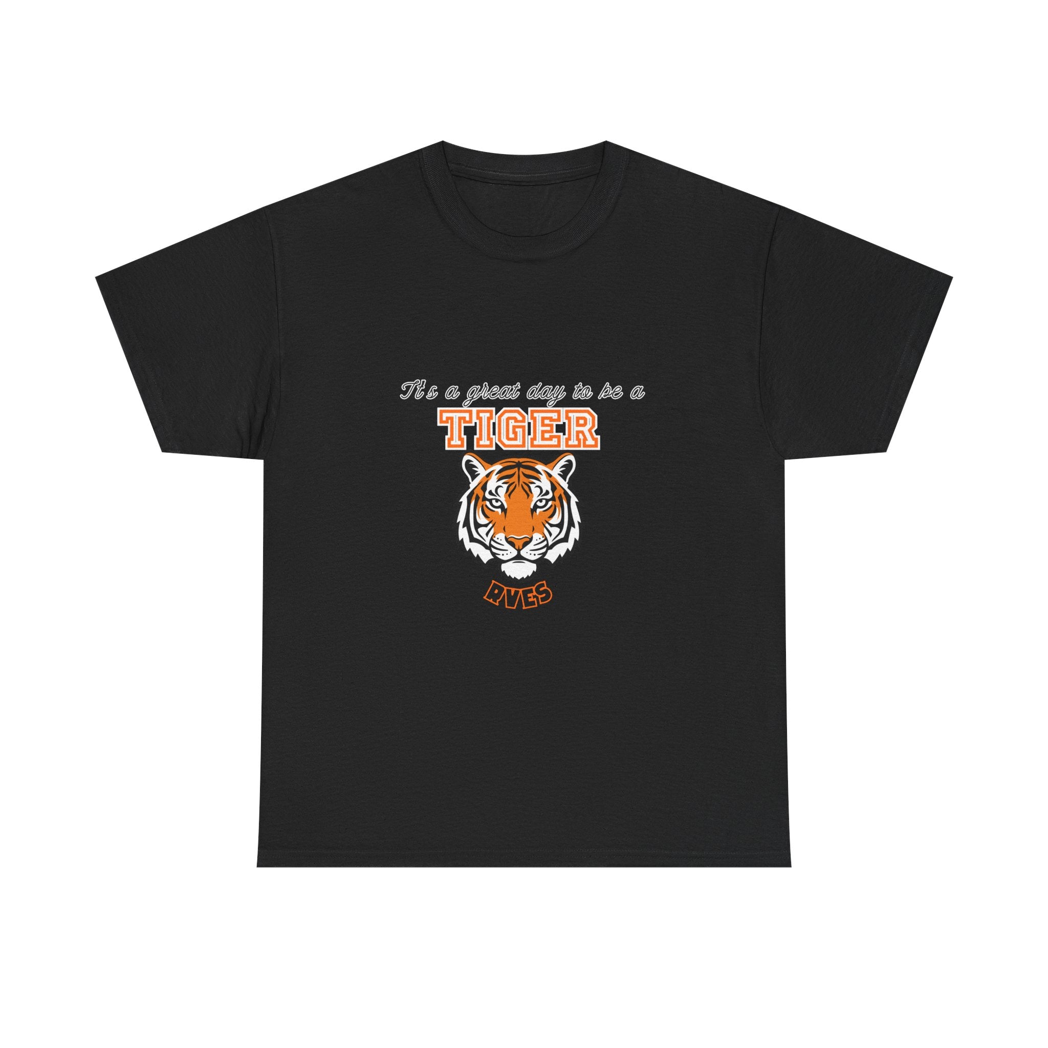 It's a Great Day to Be a Tiger T-Shirt — Vintage Tiger Head Graphic Tee