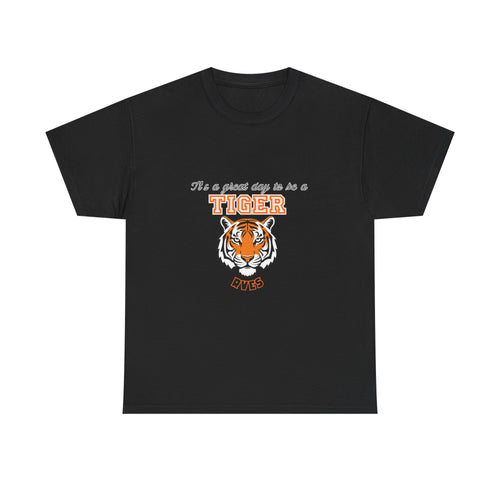 It's a Great Day to Be a Tiger T-Shirt — Vintage Tiger Head Graphic Tee