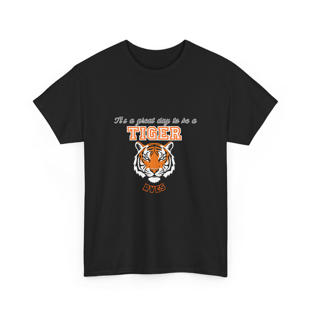 It's a Great Day to Be a Tiger T-Shirt — Vintage Tiger Head Graphic Tee
