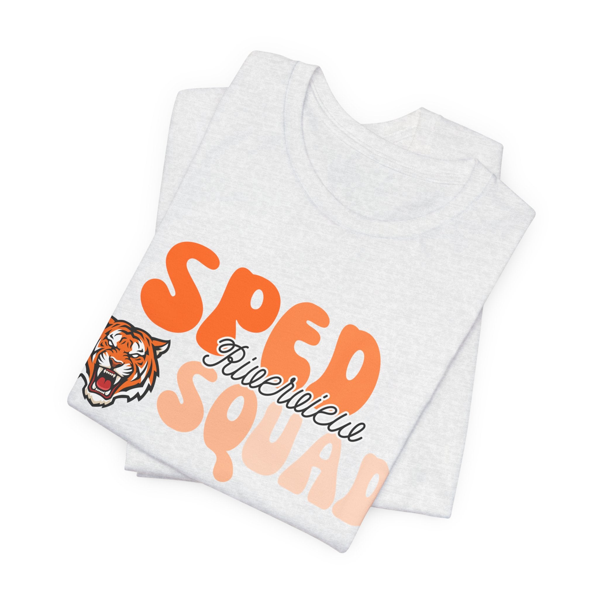 SPED Squad Tee — Riverview Special Education Support Shirt with Tiger Logo