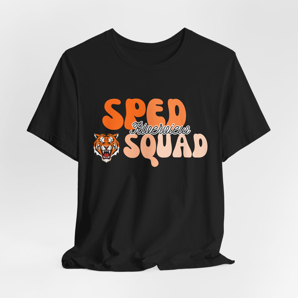 SPED Squad Tee — Riverview Special Education Support Shirt with Tiger Logo