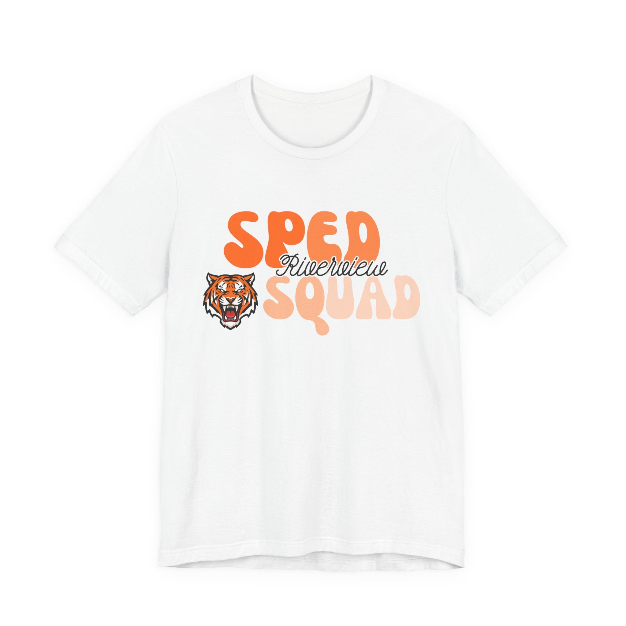 SPED Squad Tee — Riverview Special Education Support Shirt with Tiger Logo